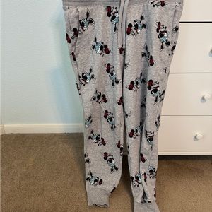 Gray Disney Kids Joggers